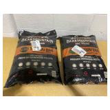 LOT OF 2 Bear Mountain BBQ 20lbs Outdoor Craft Blend Pellets