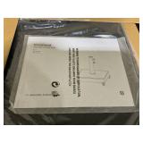 55lbs Polycrete Square Outdoor Patio Market Umbrella Bases with Wheels - Threshold