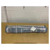 Stitched Grid Woven Outdoor Area Rug Slate Blue - Threshold designed with Studio McGee