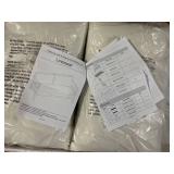 2PCS Edwin Outdoor Acacia Wood Loveseat and Coffee Table Set with Cushions