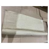 Natural Woven Rectangular Braided Outdoor Rug Heathered Cream - Threshold