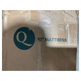 Queen Size Zinus Calm 10" Tight Top Cooling Gel Memory Foam Mattress, Pressure Relieving