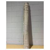 Natural Woven Rectangular Braided Outdoor Rug Heathered Cream - Threshold