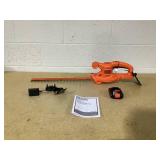 BLACK+DECKER 20V MAX Hedge Trimmer, Cordless, 18 Inch Blade Battery and Charger Included