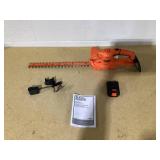 BLACK+DECKER 20V MAX Hedge Trimmer, Cordless, 18 Inch Blade Battery and Charger Included