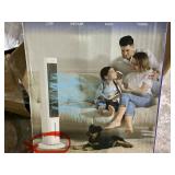 Arctic Air Tower +: Electric Portable Cooling Fan, Quiet Operation, 4 Speeds, Black, 103 CFM