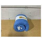 Faux Shearling Washed Microfiber Reversible Comforter - Room Essentials Twin XL Blue