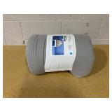 Faux Shearling Washed Microfiber Reversible Comforter - Room Essentials Twin XL Gray