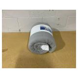 Faux Shearling Washed Microfiber Reversible Comforter - Room Essentials Twin XL Gray