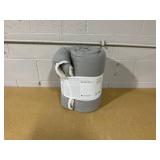 Faux Shearling Washed Microfiber Reversible Comforter - Room Essentials Twin XL Gray