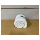 Faux Shearling Washed Microfiber Reversible Comforter - Room Essentials Twin XL White