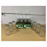 LOT OF 18 Mason Jars 64oz