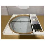 Round Wood Framed Wall Mirror - Hearth & Hand with Magnolia