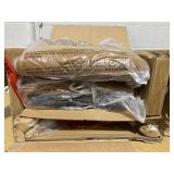 Linon Home Decor Upholstered Arm Accent Chair