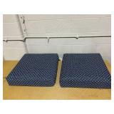 2PCS Woven Outdoor Chair Cushion - Threshold