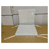 23"x21" Outdoor Chair Cushion with Contrast Piping - Threshold Designed with Studio McGee