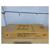 Casual Home Soild Wood Montego X Design Style 3 Shelf Bookcase