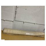 Natural Woven Rectangular Braided Outdoor Rug Heathered Cream - Threshold