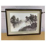 18"x24" Washed Stream Framed Wall Art - Hearth & Hand with Magnolia