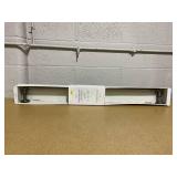 36"-66" French Pipe Curtain Rod Pewter- Threshold Adjustable Metal