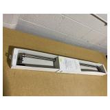 36"-66" French Pipe Curtain Rod Pewter- Threshold Adjustable Metal