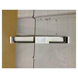 36"-66" French Pipe Curtain Rod Pewter- Threshold Adjustable Metal