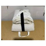 Hearth & Hand with Magnolia 3pc Mini Grid Stitch Comforter Bedding Set Railroad Gray Full/Queen