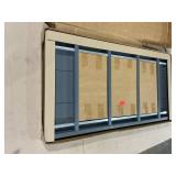 Moore POLYWOOD 35" x 70" Farmhouse Rectangle Patio Dining Table - Threshold