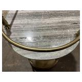 30" Metal and Marble Bar Serving Cart - Hearth & Hand with Magnolia