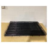 Vibrant Life Double Door Metal Wire Dog Crate, Leak-Proof Pan & Divider for Dogs Up to 90 lbs