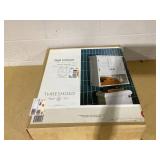 Wood Wall Cabinet White - Threshold: MDF Floating Shelf, Over Toilet Storage