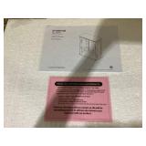 Wood Wall Cabinet White - Threshold: MDF Floating Shelf, Over Toilet Storage