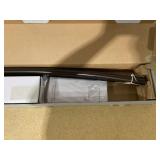 50" to 72" NeverRust Rustproof Adjustable Tension Curved Shower Rod