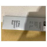 50" to 72" NeverRust Rustproof Adjustable Tension Curved Shower Rod