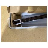 50" to 72" NeverRust Rustproof Adjustable Tension Curved Shower Rod