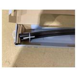 50" to 72" NeverRust Rustproof Adjustable Tension Curved Shower Rod