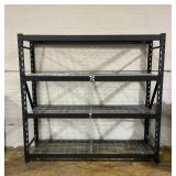 Ironton 4-Tier Storage Shelving, 77in.W x 72in.H x 24in.D