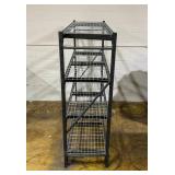 Ironton 4-Tier Storage Shelving, 77in.W x 72in.H x 24in.D