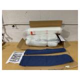 Better Homes & Gardens 24"x 24" Premium Navy Outdoor 2 Piece Deep Seat Cushion Set