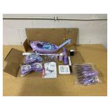 Huffy Disney Frozen 3-Wheel 6V Electric Bubble Scooter, Kids Ages 3+, 2 MPH