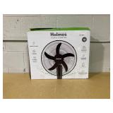 Holmes 18" Digital Oscillating 3 Speed Stand Fan with Remote Control Black