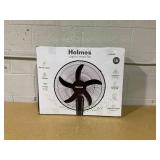 Holmes 18" Digital Oscillating 3 Speed Stand Fan with Remote Control Black