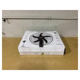 Holmes 18" Digital Oscillating 3 Speed Stand Fan with Remote Control Black