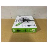 Holmes 16" Blade Breeze Manual Stand Oscillating Fan Black