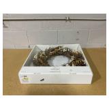 21" Preserved Spring Grass and Flower Wreath - Hearth & Hand with Magnolia