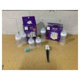 LOT OF  2 Philips Natural Avent 0M+ AND 3M+ 6 Bottles