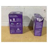 LOT OF  2 Philips Natural Avent 0M+ AND 3M+ 6 Bottles