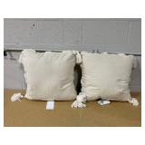 LOT OF 2 Better Homes & Gardens Tufted Trellis Decorative 20" Square Throw Pillow