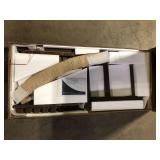 Foredawn Silvan Espresso Brown Acacia Wood Classic Adirondack Outdoor Porch Rocker Outdoor Rocking Chair  Customer Returns See Pictures