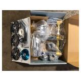 Glacier Bay Aragon 3 Handle 1-Spray Tub and Shower Faucet 1.8 GPM in Chrome (Valve Included)  Customer Returns See Pictures